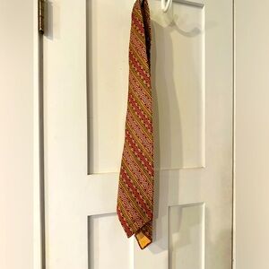 Vintage sims silk tie‎ very wide